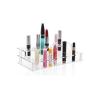 Buy cheap Acrylic Pen Rack Square Two Layers Lipstick Display Cosmetics Stand Cosmetic Display from wholesalers