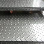 ASTM DX51D Z181-Z275 Full Hard T Type / Tear Drop Gi Chequered Plate For Metal