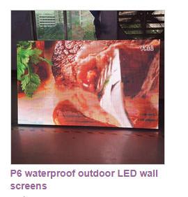 Buy cheap Outdoor P6 High Brightness LED Display Video Wall Screen 14-16 Bit Grey Scale from wholesalers