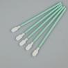 Buy cheap Cleanroom Disposable 102mm Length Industrial Double Layer Polyester Cleaning Swab Sticks from wholesalers