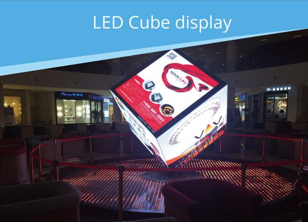 Buy cheap Outdoor Rubik'S Video Cube Led Display P3.91 For Shopping Mall from wholesalers
