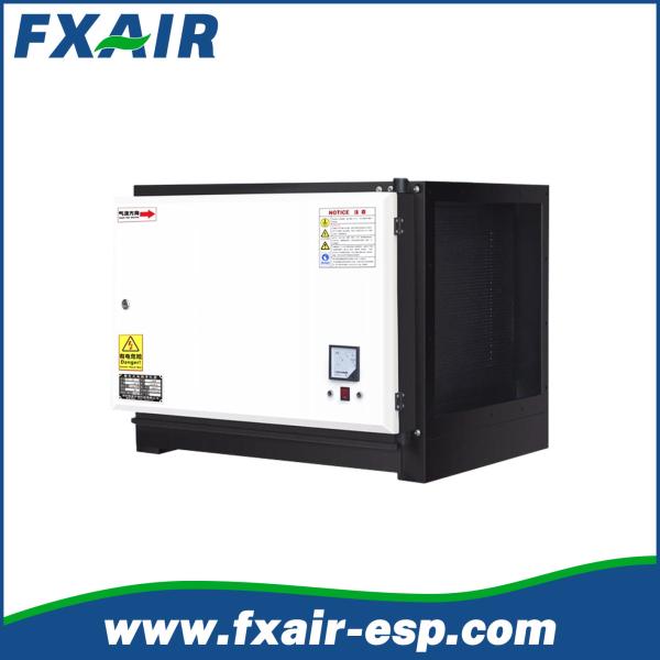Buy cheap 90% High Effciency Oil Fume Extractor Kitchen Air Filter Smoke Removal Commercial exhaust system esp air filter from wholesalers