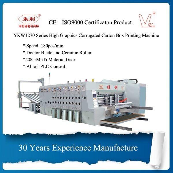 Buy cheap High Speed Corrugated Box Printing Machine 7500*4500*2600mm Dimension from wholesalers