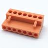 Buy cheap Orange 300V 2-24 poles Plug-In Terminal Block Female Panel Mounted from wholesalers