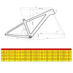 Black red Carbon Full Suspension Mountain Bike 27.5 / 29 inch
