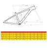 Buy cheap Black red Carbon Full Suspension Mountain Bike 27.5 / 29 inch from wholesalers