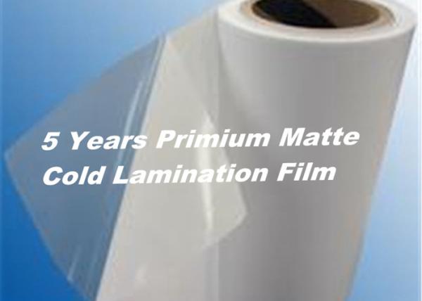 Buy cheap Images Protection Matt Cold Laminating Film 1.2mm Moisture Resistant from wholesalers