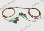 Steel Tube Bare Fiber 250um 3×3 Fiber Optic Coupler with FC Connectors