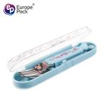 Factory Direct Customized logo stainless steel cute cartoon plastic PS handle