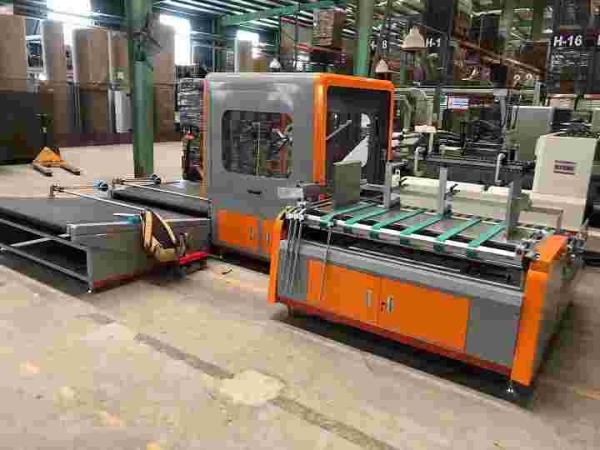 Buy cheap 380V Automatic Box Folder Gluer Machine 60m/Min For Food / Beverage Industrial from wholesalers