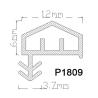 Buy cheap Anti Collision PVC Rubber Wooden Door Sealing Strips from wholesalers