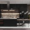 Buy cheap Automatic Solid Wood Kitchen Cupboards E0 Melamine Kitchen Cabinets Set Furniture from wholesalers