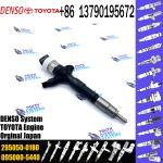 2KD fuel injector 295050-0520 23670-0L090 236700L090 295050-0460 for brand new