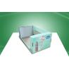 Buy cheap Heavy Duty PDQ Trays Countertop Cardboard Display Box With Glossy / Matt Lamination from wholesalers
