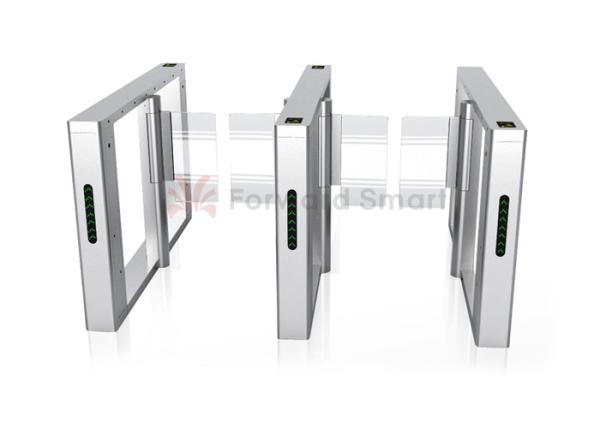 Buy cheap Double Movement Metro Station Flap Barrier Turnstile from wholesalers