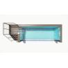 Buy cheap Plastic High Light Transmittance Transparent Finished Swimming Pool For Family Hotels from wholesalers