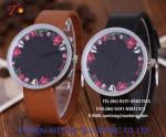 elegant flowers wrist watch ladies watch