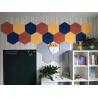 Buy cheap Colorful Hexagon Design Polyester Fiber Acoustic Board For Wall Decoration from wholesalers