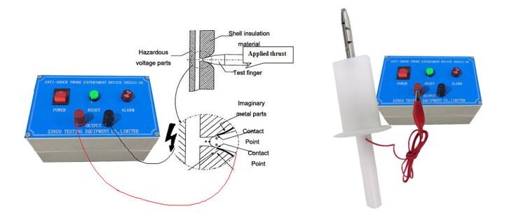 Test Probe 18 Ф8.6mm Small Finger Probe For Simulate Children Finger IEC 61032 Figure 12