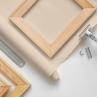 Buy cheap Customize Size Linen Art Canvas Roll 280gsm Thickness For Artists Painting from wholesalers