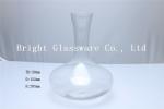 Buy cheap blown no joint line glass wine decanter/ glass water bottle with cheap price from wholesalers