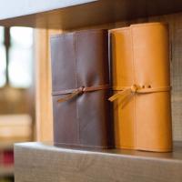 Buy cheap A5 Vintage Leather Bound Journal , Soft Travel Notes Journal For Men Present product