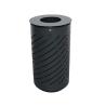Buy cheap Laser Cut Outdoor Stainless Steel Ashtray Bin With 73L Galvanized Steel Liner from wholesalers