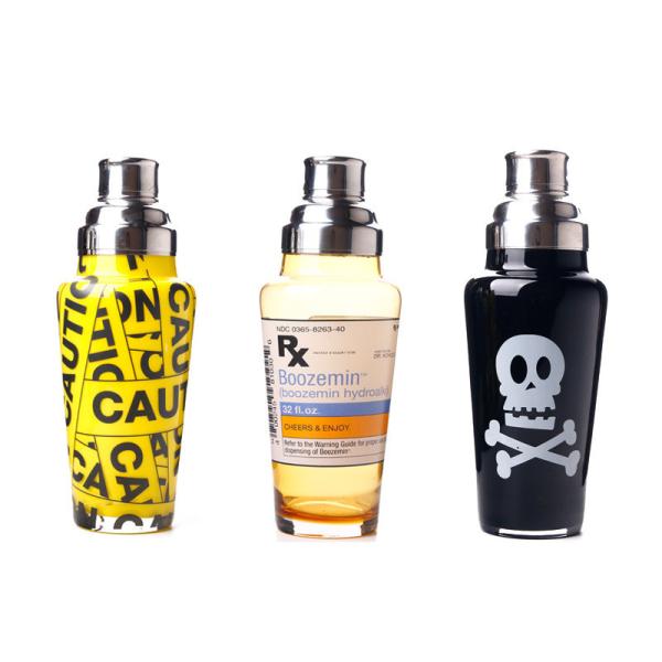 Buy cheap 1000ml Martini Recipes Cocktail Shaker Bottle With Stainless Steel Top Shaker from wholesalers