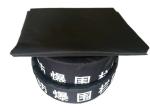 1.6m 3 Layers Eod Equipment Explosion Proof Blanket Black Color 1.600d Pvc