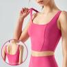 Buy cheap Fishbone Line Thin Sports Bra Female Fitness Top With Bra Cushion from wholesalers
