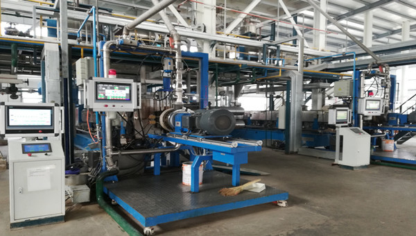 3300Kg / H Polymer Compounding Equipment , Plastic Recycling Extruder Machine PC Granulator