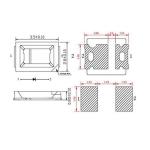 26lm Ra80 CCT 4000K Samsung Led Chip 2835