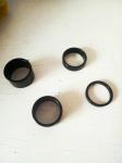 Aluminum Alloy Headset Stem Spacer MTB 28.6mm 5/10/15/20mm Fork Washer Cap For