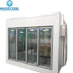 Refrigeration Equipment Customized Request Walk in Cooler Glass Door for