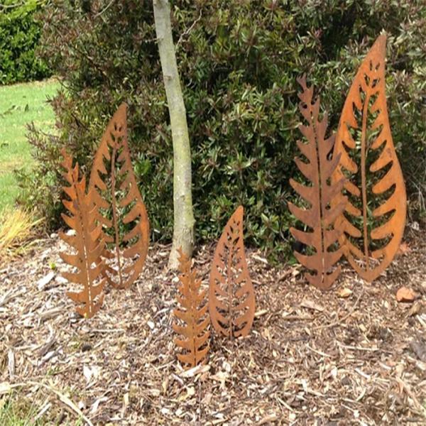 Buy cheap Rusty Steel OEM Outdoor Metal Tree Sculpture / Statue Welded In Wooden Crate from wholesalers