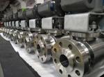 Trunnion Forged Ball Valve , Full port 3 Piece SS Ball Valve