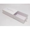 Buy cheap Ivory Cardboard Chocolate Packaging Gift Boxes Fancy Paper Drawer Box White Color from wholesalers