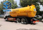 Sinotruk HOWO 15000L Vacuum Sewage Suction Tank Truck 6x4 15 m3 Sucking Tanker