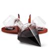 Buy cheap 1000ml Diamond Glass Wine Decanter Bottle Lightweight For Red Wine / Whiskey from wholesalers
