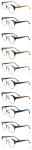 Artisanal Wood Copy Acetate Glasses Frame Retro Square Eyeglasses