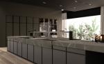 Melamine Board Kitchen Cabinet Modern Design Kitchen Furniture Complete Kitchen