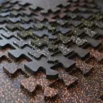Buy cheap Recycled SBR EPDM Granules Rubber Flooring Mat Interlocking Anti Fatigue Mats from wholesalers