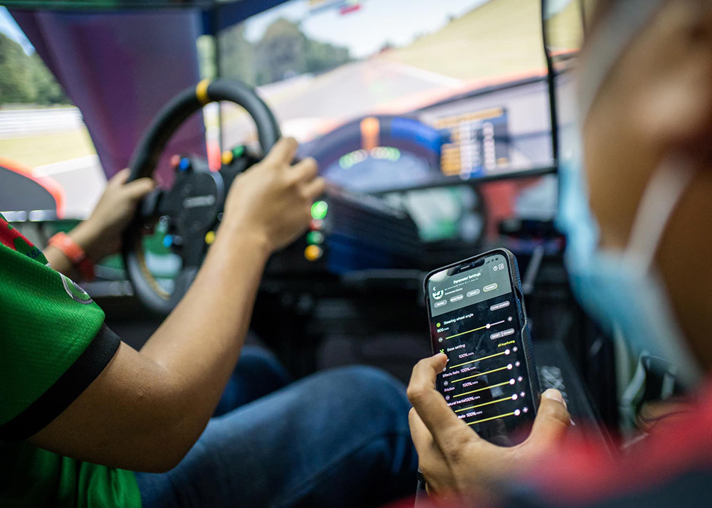 180 Degree Rotation Servo Motor Racing Gaming Simulator Cockpit