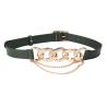 Buy cheap Waistband Adjustable Pu Leather Belts Chain 100cm Famale Ladies from wholesalers