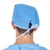 Buy cheap Ties On Disposable Hood Cap Light Weight Blue With CE ISO FDA Approved from wholesalers