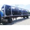 Buy cheap 2200rpm 20 Ft ISO Tank Container 36 Cub Carbon Steel Container Vacuum Transport from wholesalers