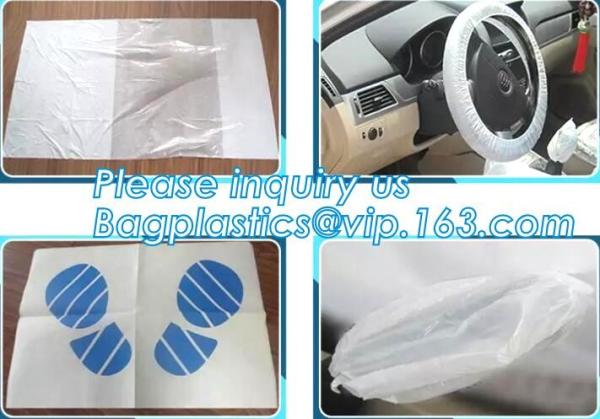 Buy cheap Disposable plastic car seat cover universal, Industrial Disposable Wipes Synthetic Leather Car Seat Cover Synthetic Leat from wholesalers