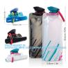 Buy cheap 700 Ml Foldable Water Bottles Reusable Water Bottle Collapsible Drinking Bottle Bag For Hiking Adventure Travel from wholesalers