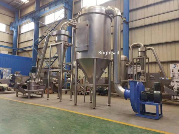 Buy cheap Stainless Steel Zinc Stearate Air Classifier Mill Chemical pulverizer machine with CE from wholesalers