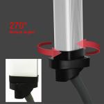 USB Rechargeable LED Light Double Arms SMD 80W 4 Tube Lamp